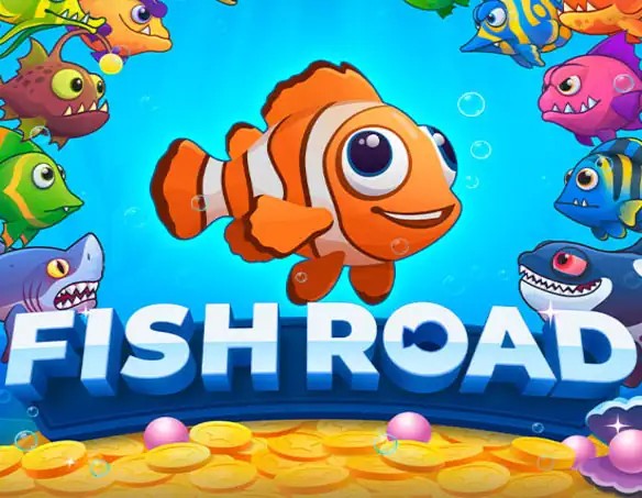 Fish Road logo by InOut Fish Road